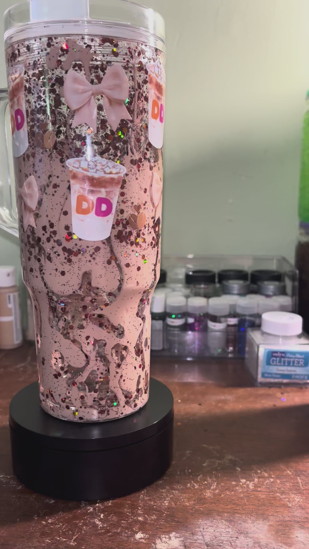 Dunkin lava tumbler